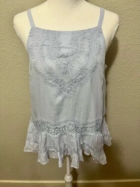 Anthropologie Floreat Georgia Lace Camisole